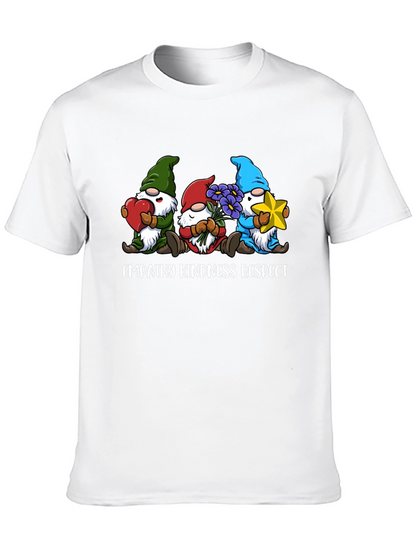 Empathy Kindness Respect Gnome T-Shirt