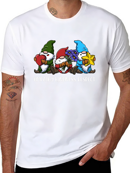Empathy Kindness Respect Gnome T-Shirt