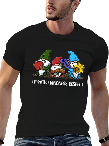 Empathy Kindness Respect Gnome T-Shirt
