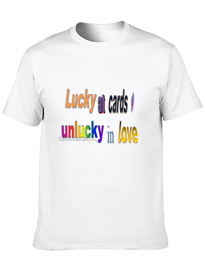 Lucky at Cards T-Shirt