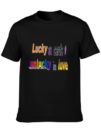 Lucky at Cards T-Shirt