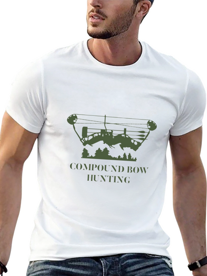 Compound Bow Hunting T-Shirt - Outdoor Enthusiast Tee