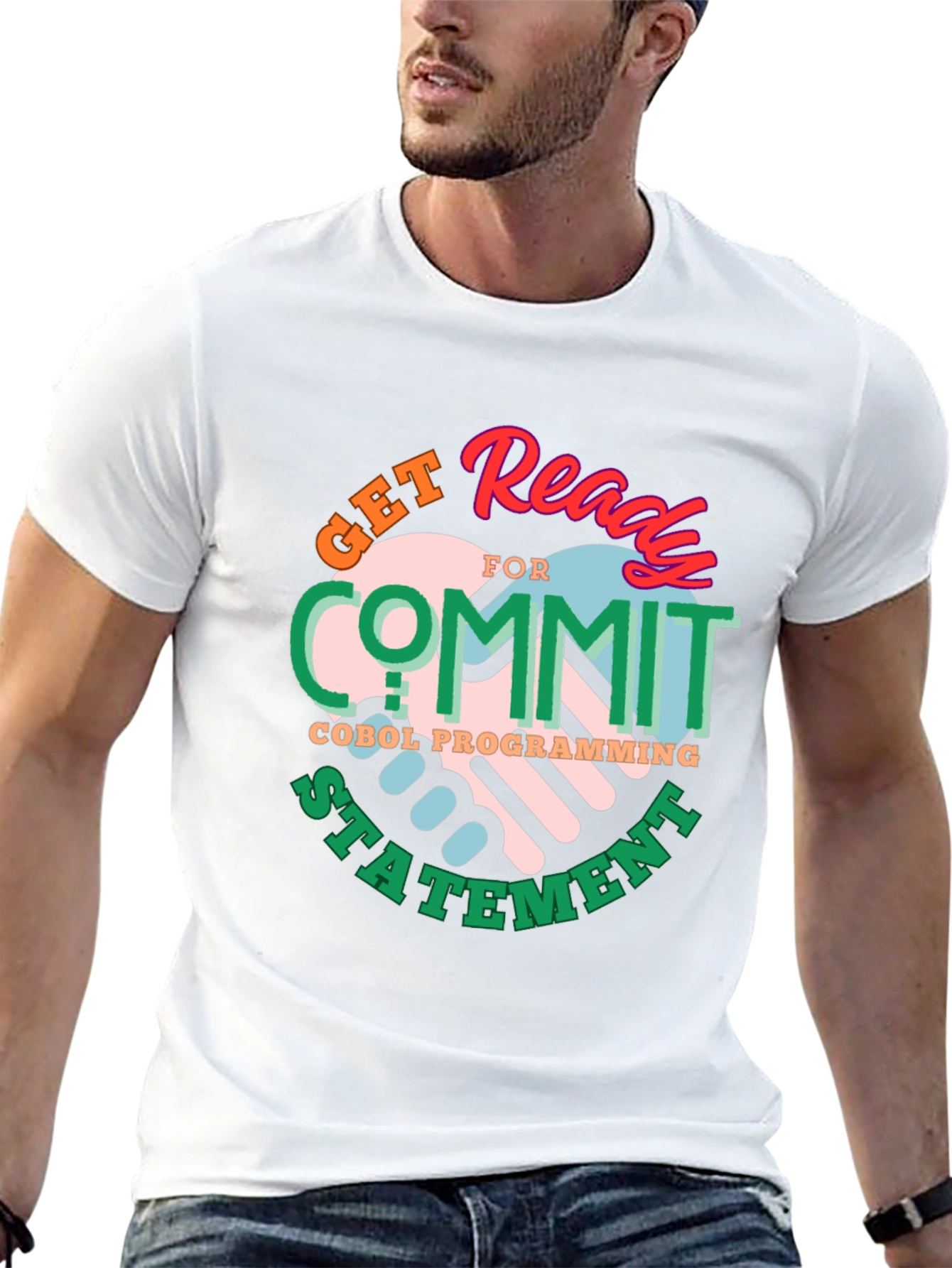 Get Ready to Commit COBOL Programming Statement T-Shirt