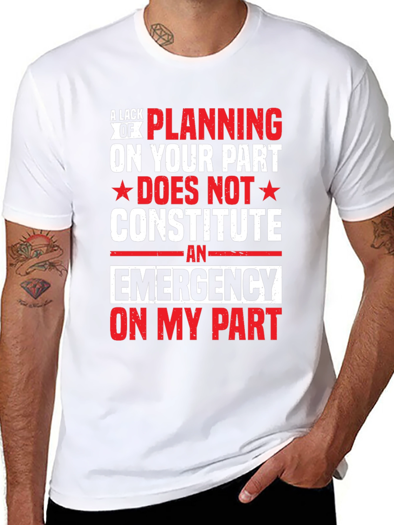 Emergency Planning Funny Novelty T-Shirt