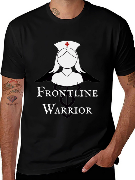 Frontline Warrior Nurse T-Shirt
