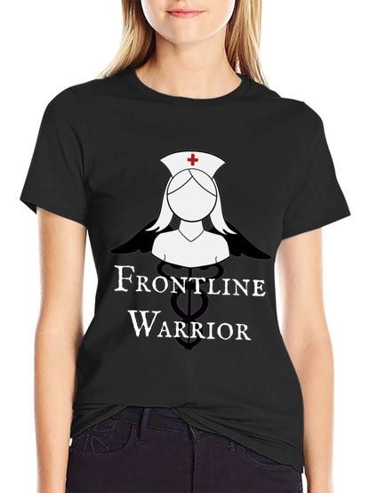 Frontline Warrior Nurse T-Shirt