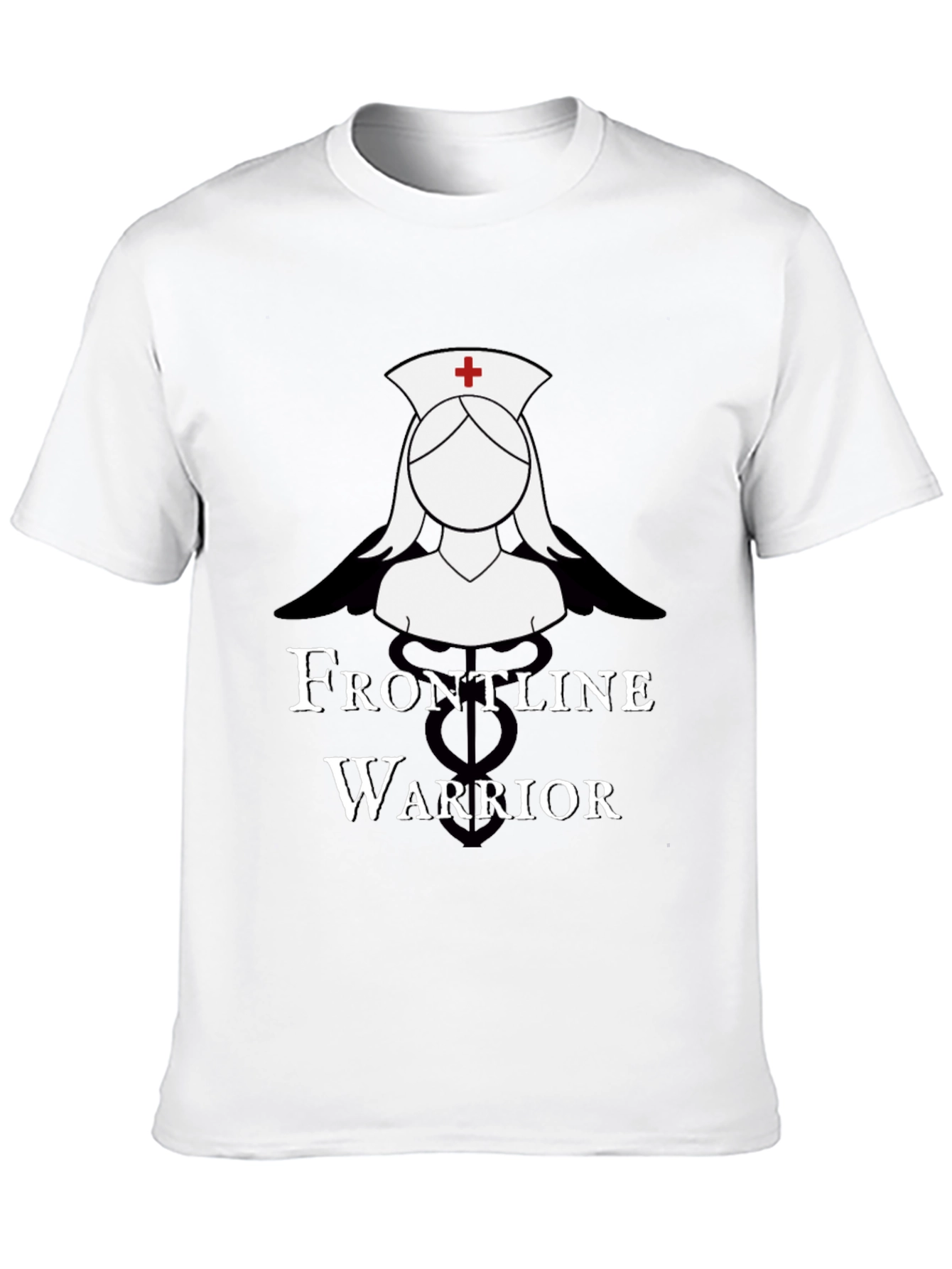 Frontline Warrior Nurse T-Shirt