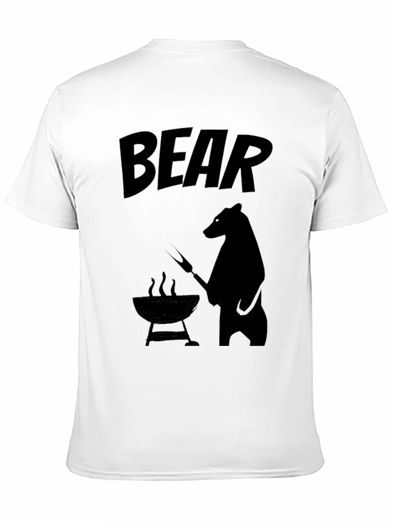 Bear BBQ T-Shirt - Funny Grilling Tee