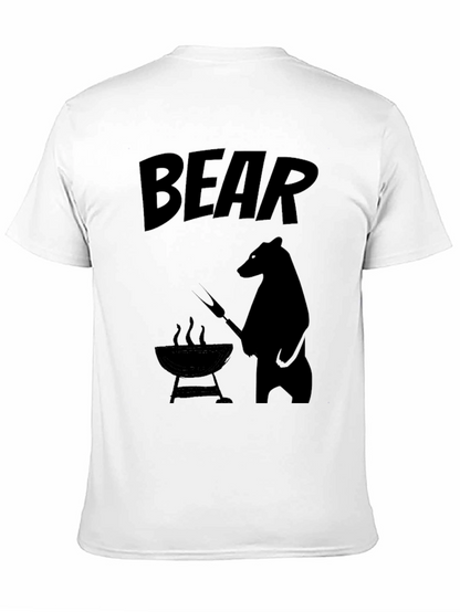 Bear BBQ T-Shirt - Funny Grilling Tee