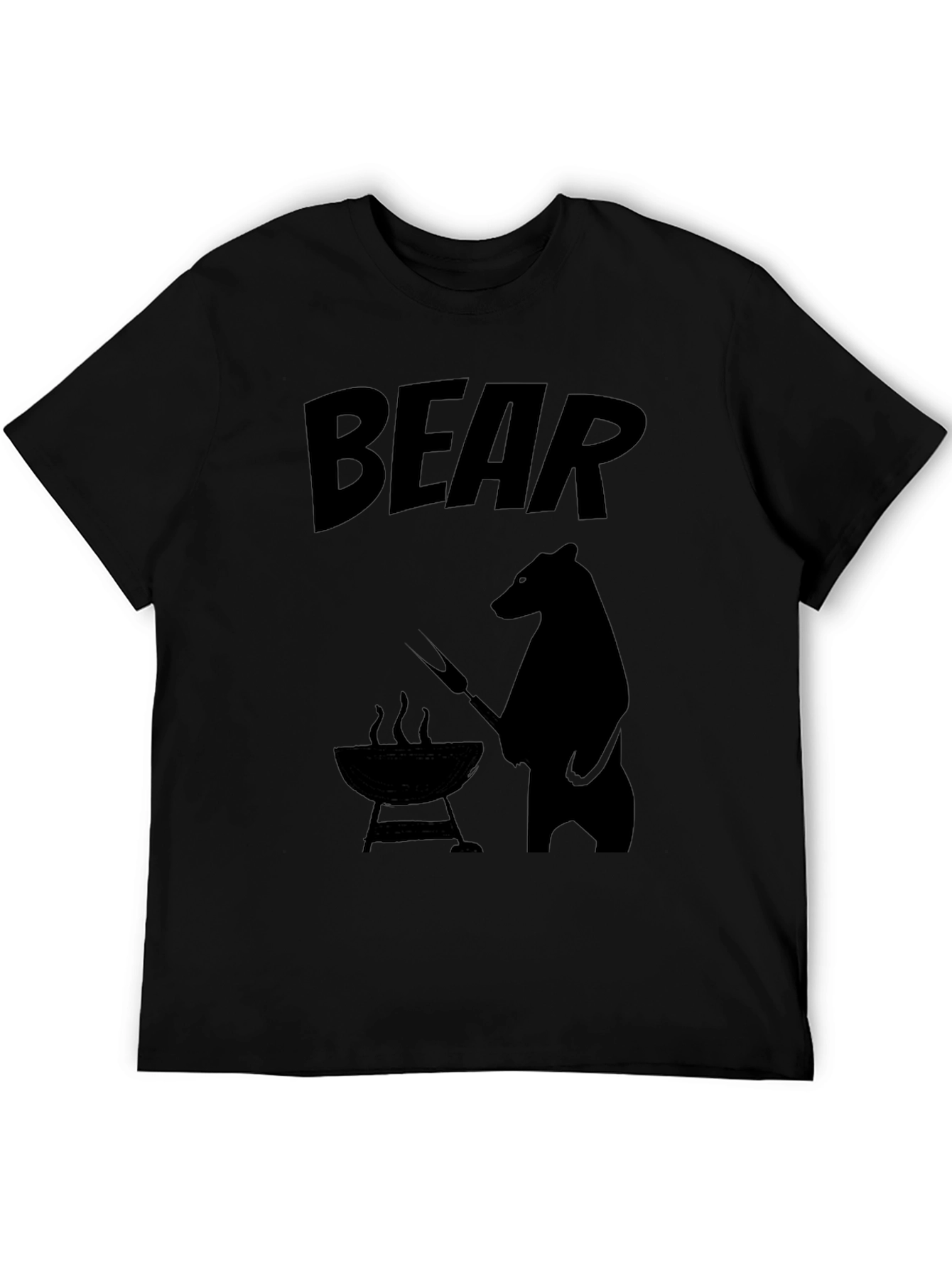 Bear BBQ T-Shirt - Funny Grilling Tee