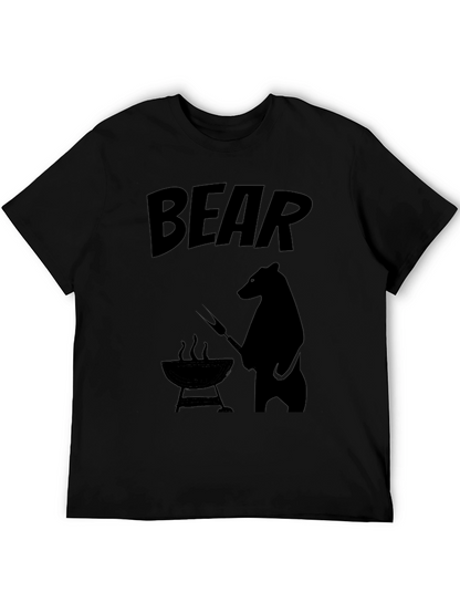 Bear BBQ T-Shirt - Funny Grilling Tee