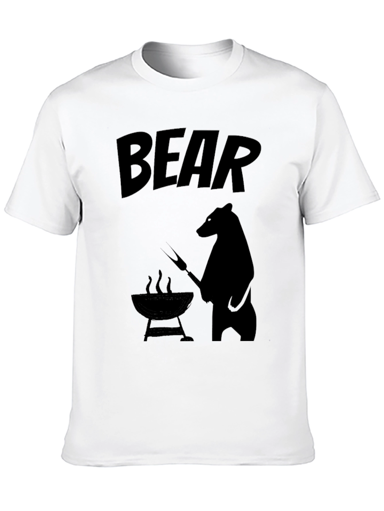 Bear BBQ T-Shirt - Funny Grilling Tee