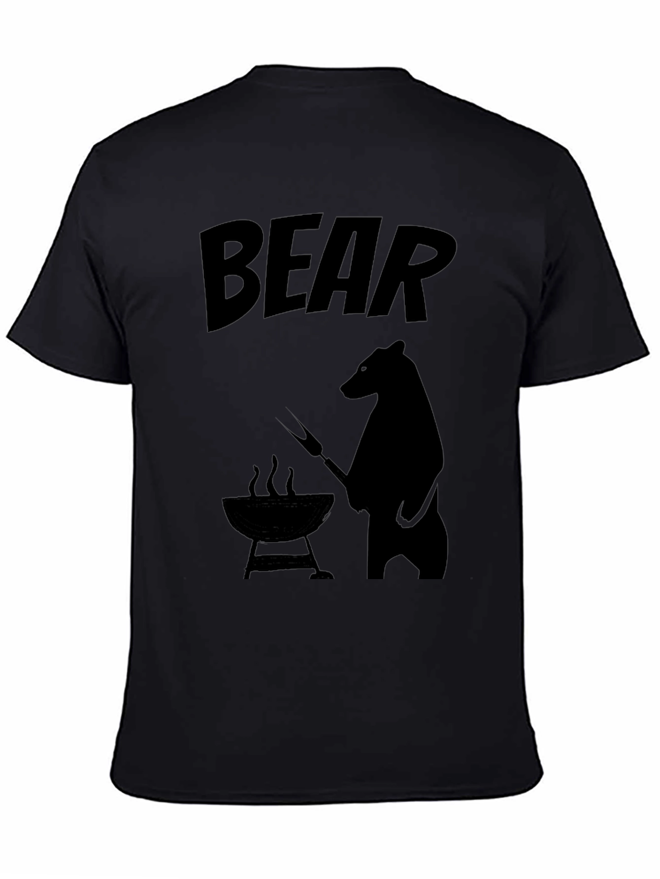 Bear BBQ T-Shirt - Funny Grilling Tee