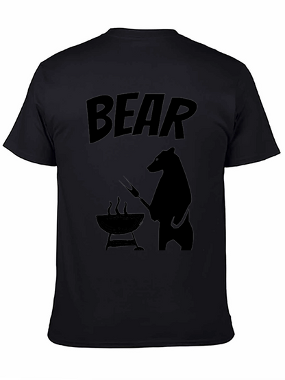Bear BBQ T-Shirt - Funny Grilling Tee