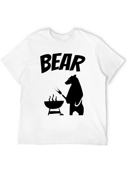 Bear BBQ T-Shirt - Funny Grilling Tee