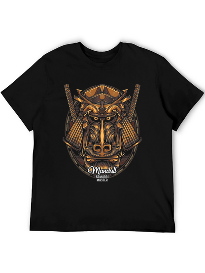Mandrill Samurai Master Graphic T-Shirt