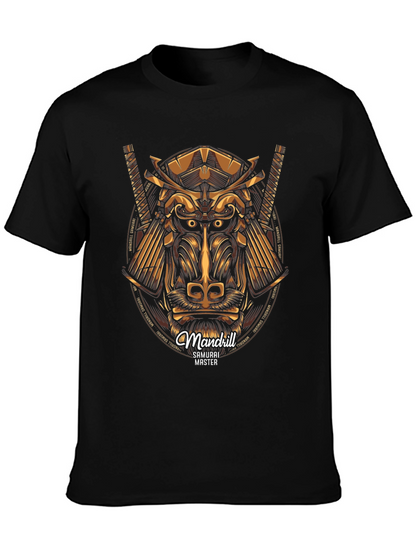 Mandrill Samurai Master Graphic T-Shirt