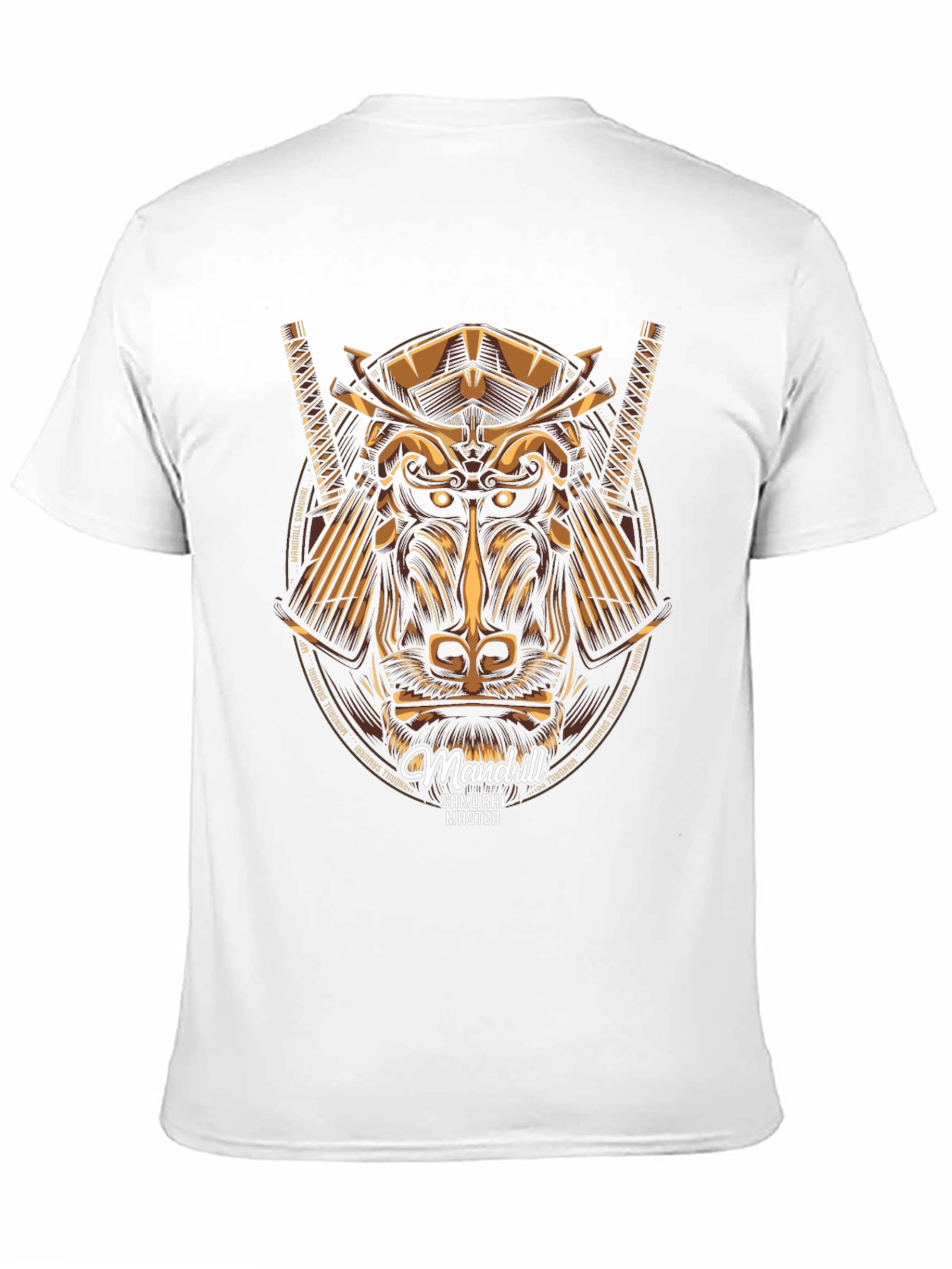 Mandrill Samurai Master Graphic T-Shirt