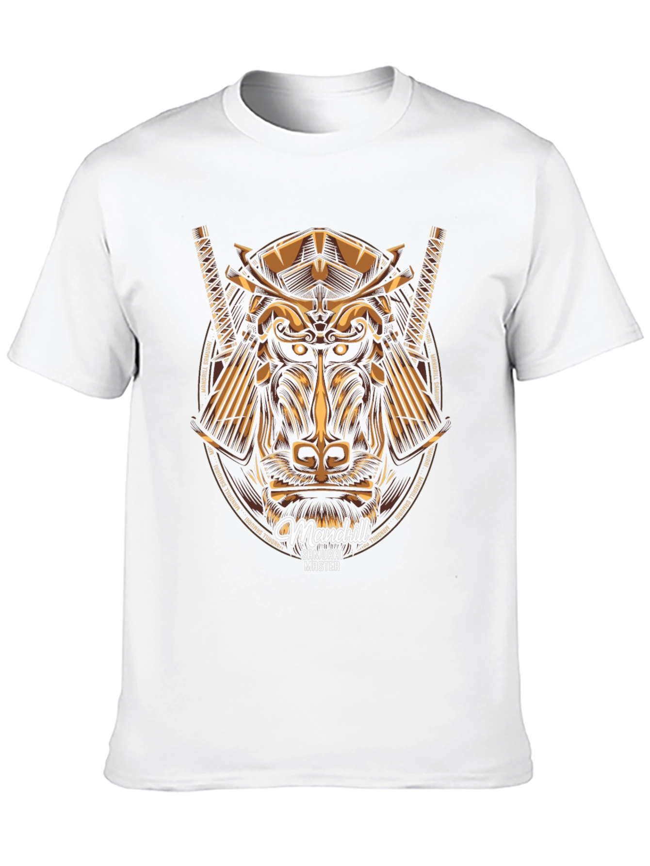 Mandrill Samurai Master Graphic T-Shirt