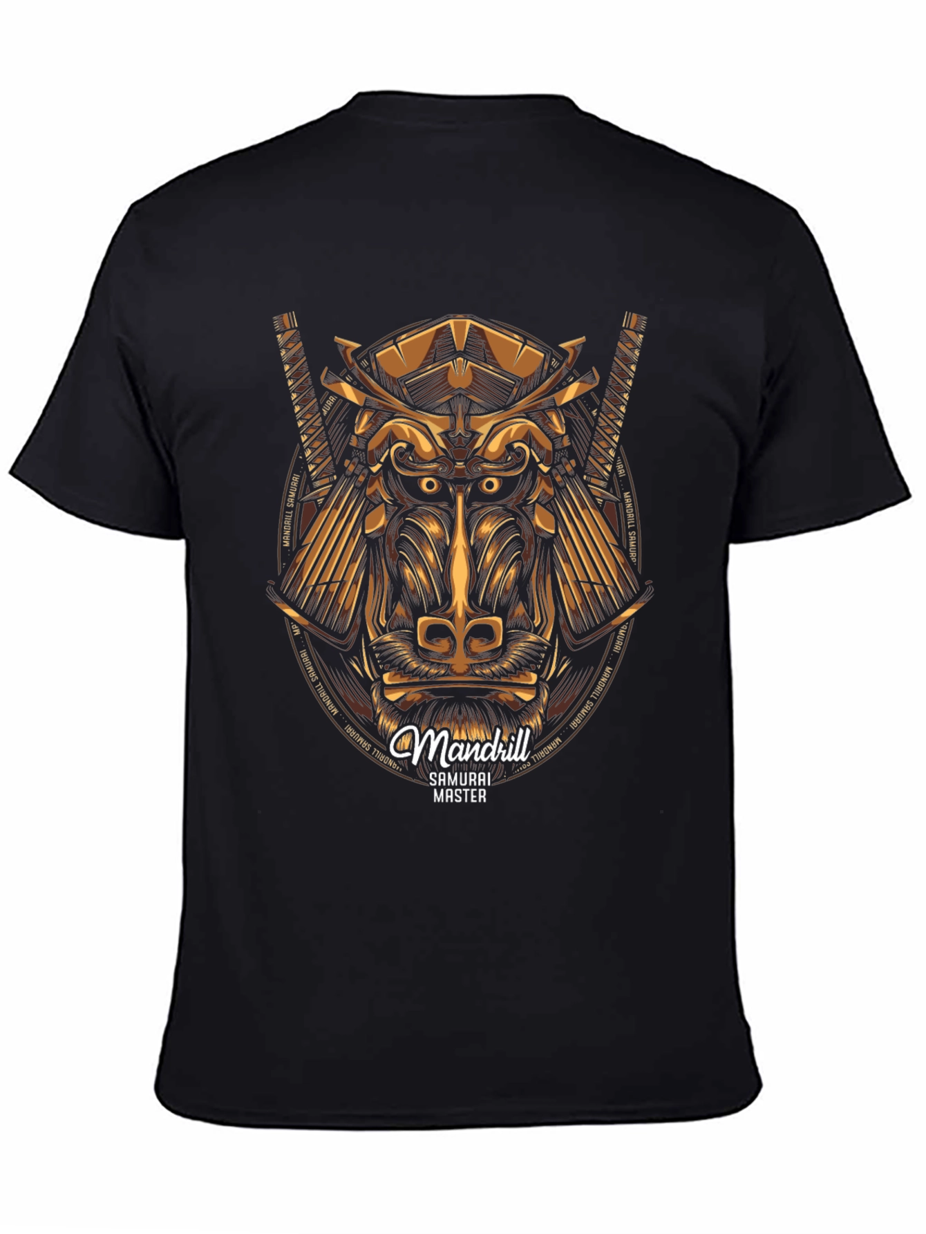 Mandrill Samurai Master Graphic T-Shirt