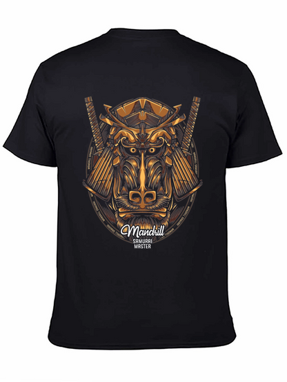 Mandrill Samurai Master Graphic T-Shirt