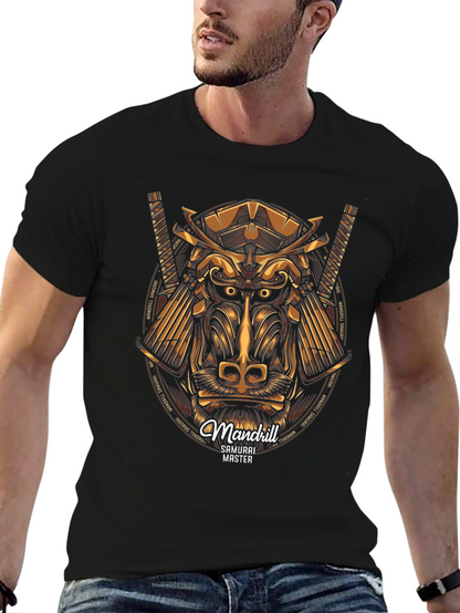 Mandrill Samurai Master Graphic T-Shirt