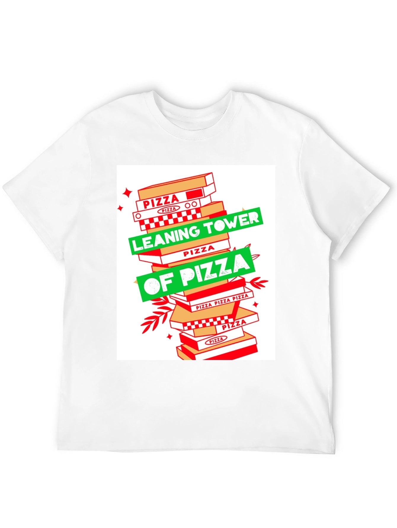 Leaning Tower of Pizza T-Shirt