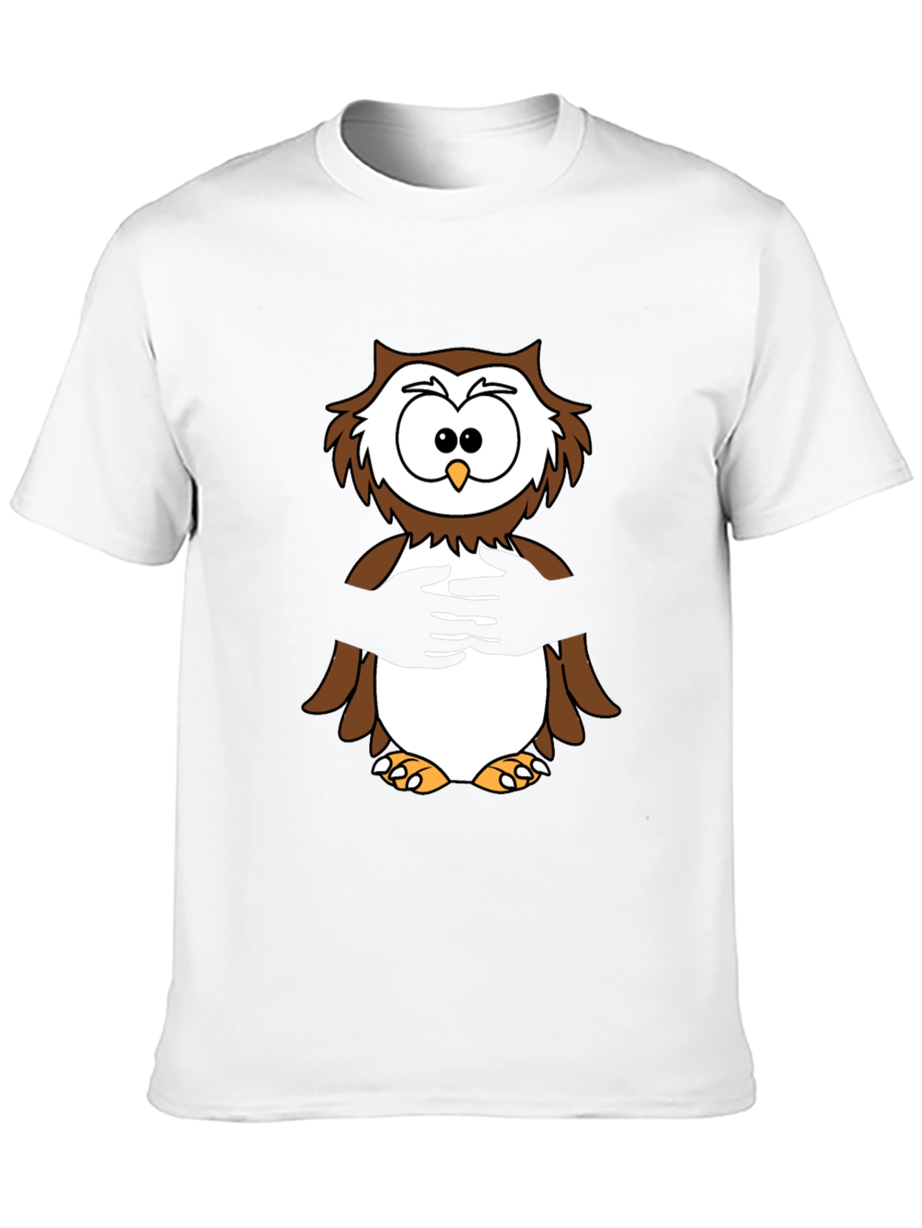 Owl Hug T-Shirt -  Cozy & Fun Design