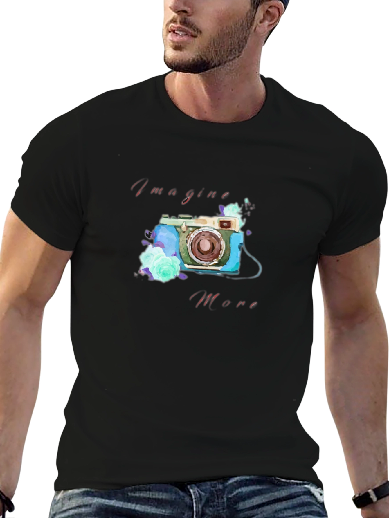 Imagine More Camera Graphic Tee