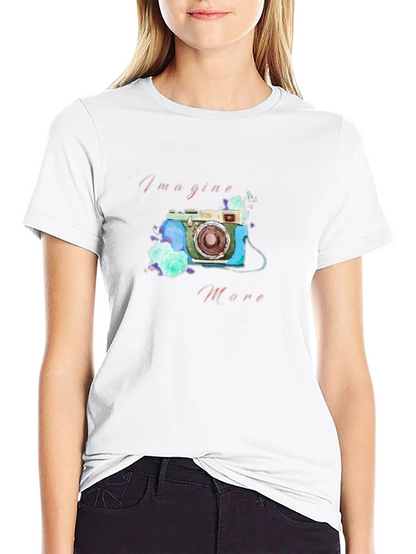 Imagine More Camera Graphic Tee