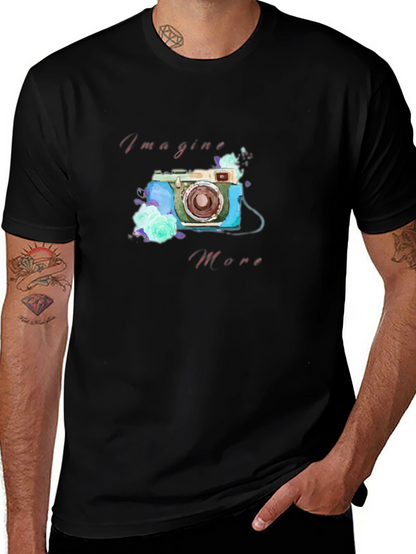 Imagine More Camera Graphic Tee