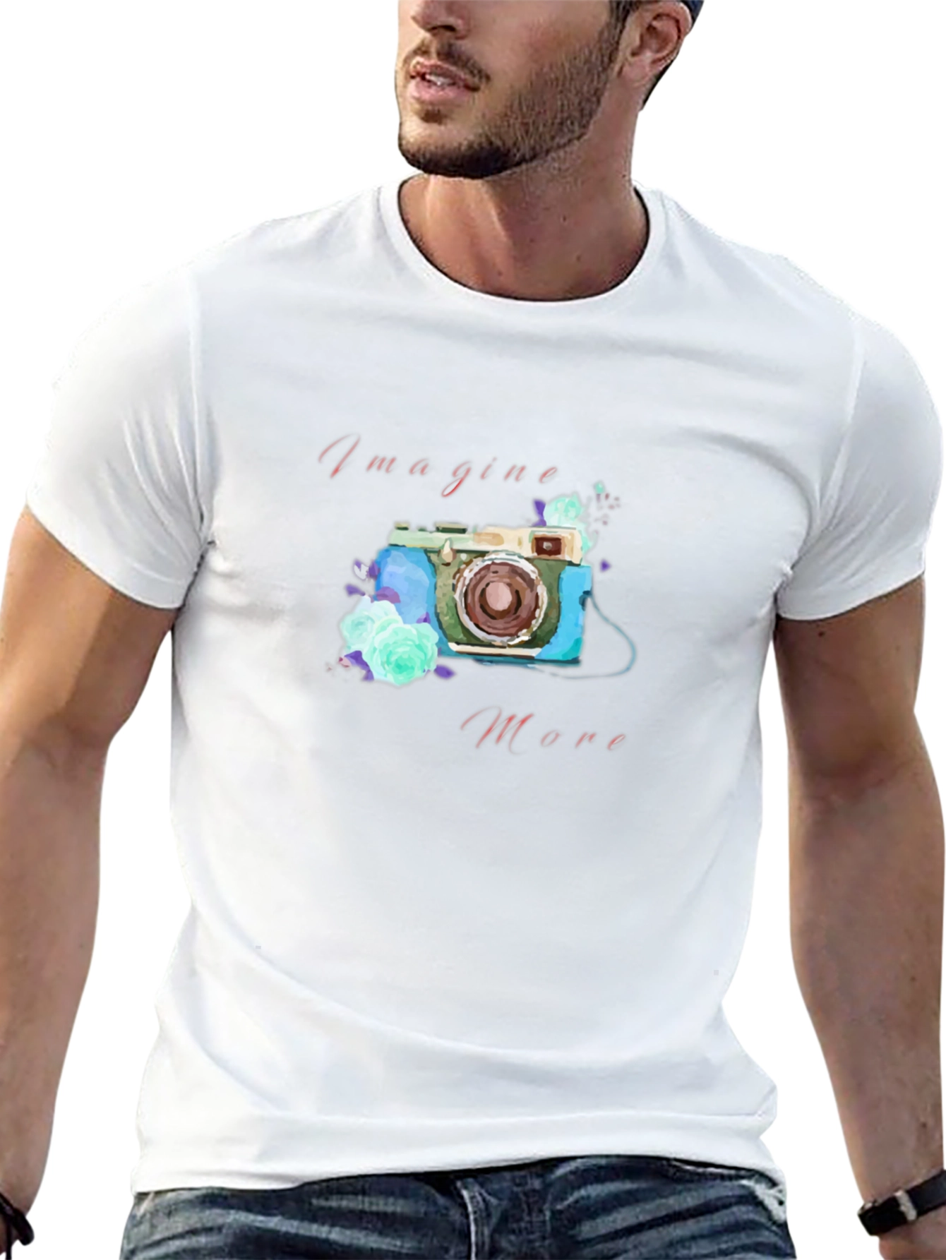 Imagine More Camera Graphic Tee