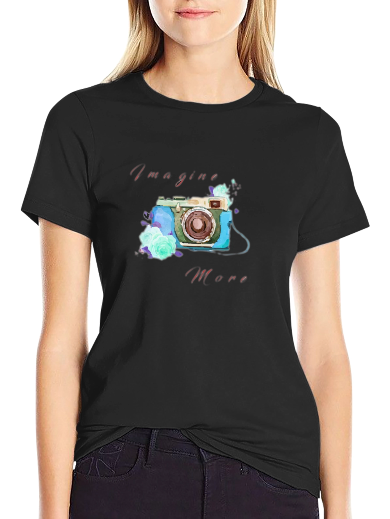Imagine More Camera Graphic Tee