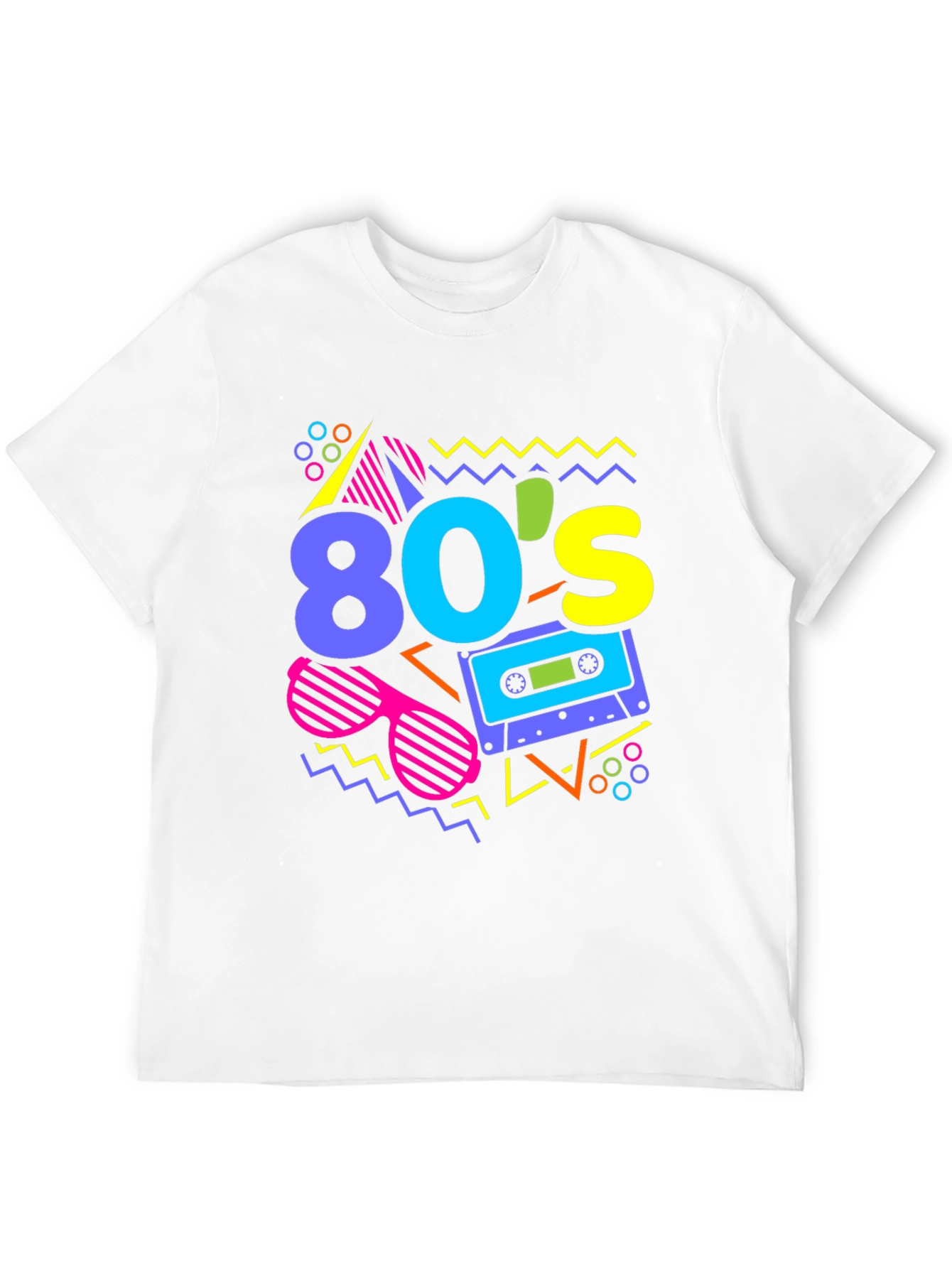 Retro 80s Style Graphic Tee