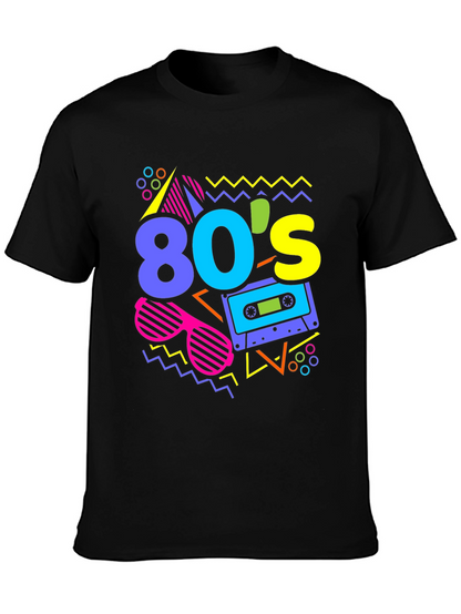 Retro 80s Style Graphic Tee