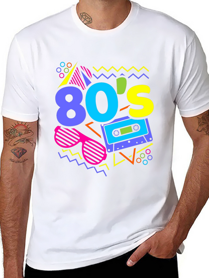 Retro 80s Style Graphic Tee