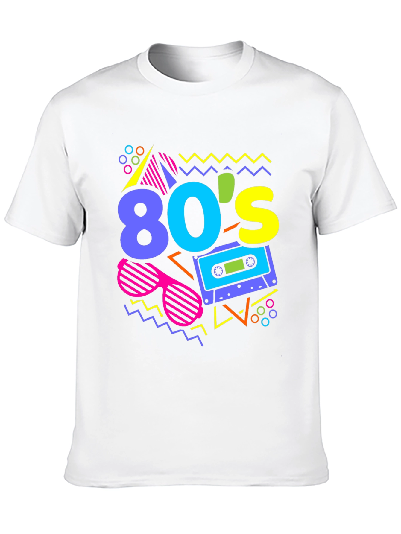 Retro 80s Style Graphic Tee
