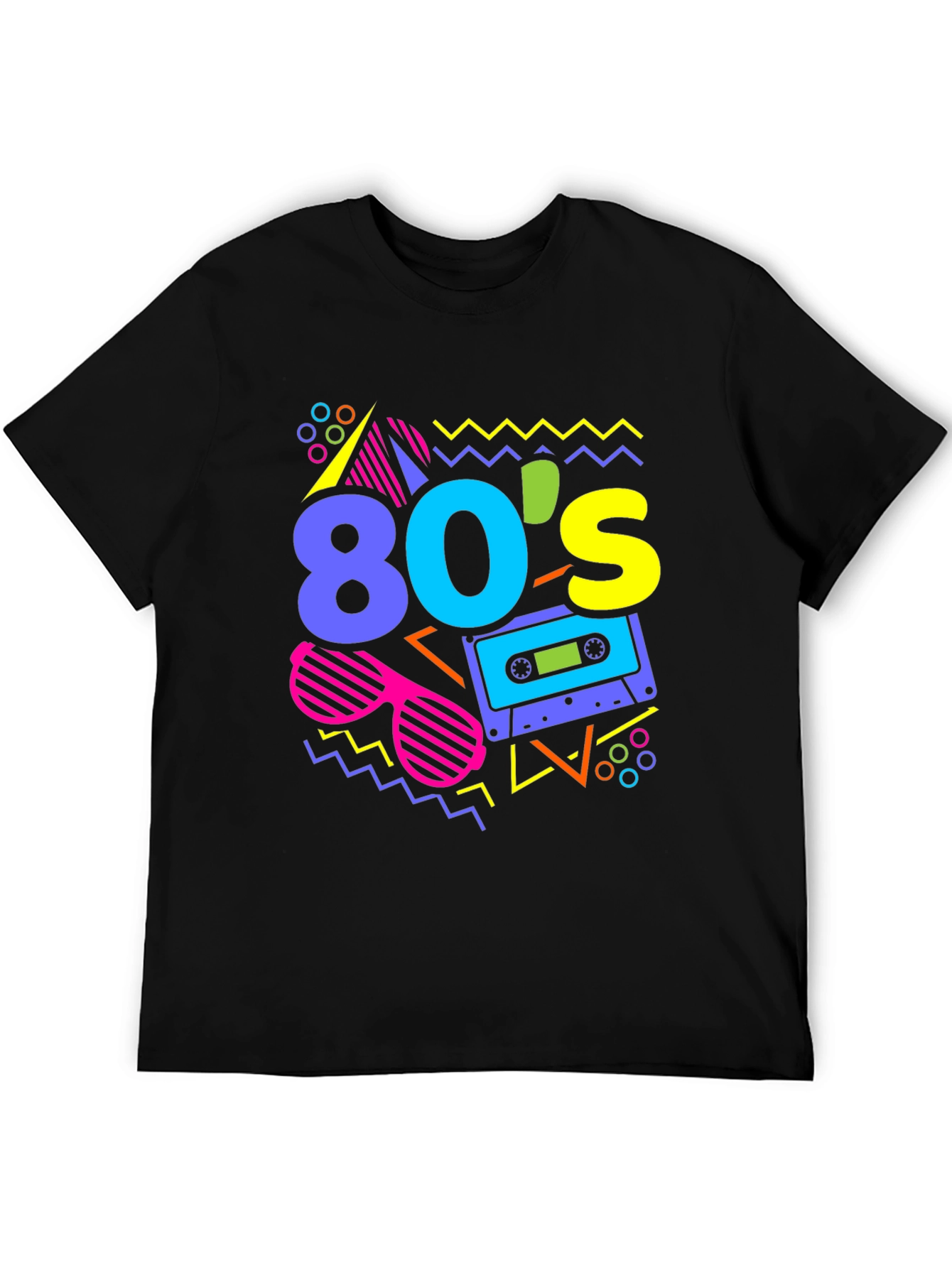 Retro 80s Style Graphic Tee