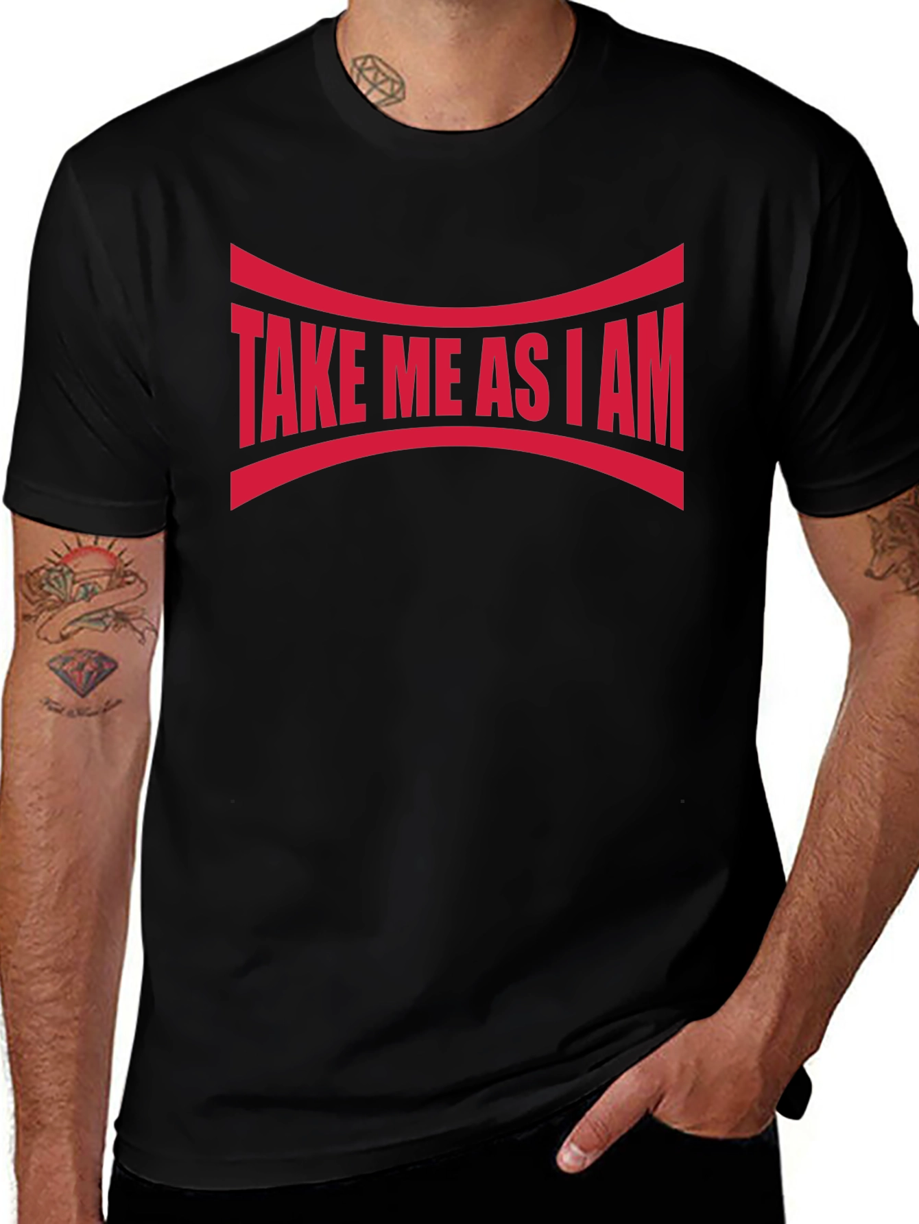 Take Me As I Am Graphic Tee