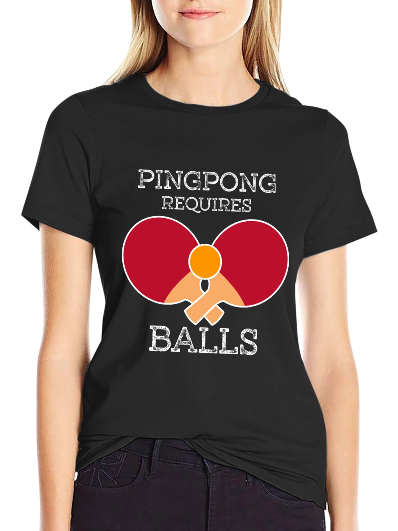 Ping Pong Requires Balls T-Shirt