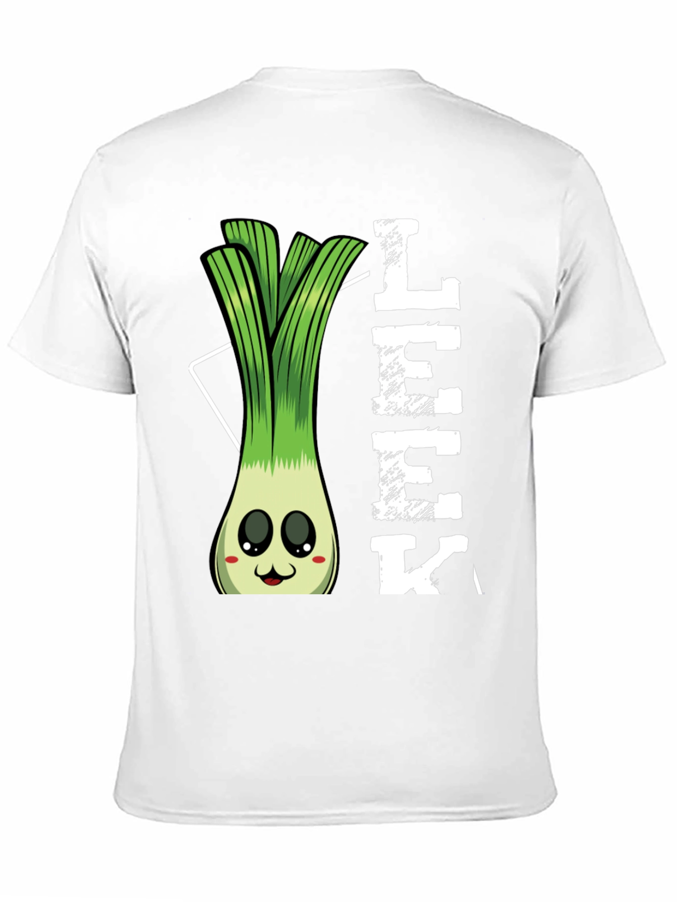 Funny Leek Cartoon T-Shirt