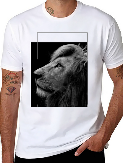 Black Lion Graphic Tee - Unisex Style