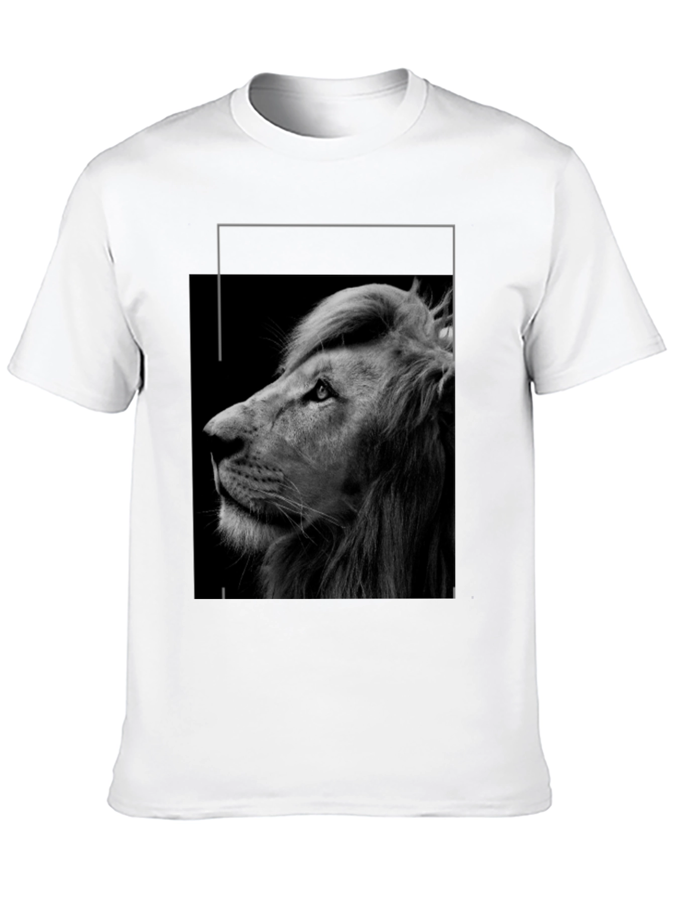 Black Lion Graphic Tee - Unisex Style