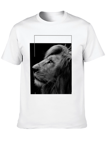 Black Lion Graphic Tee - Unisex Style