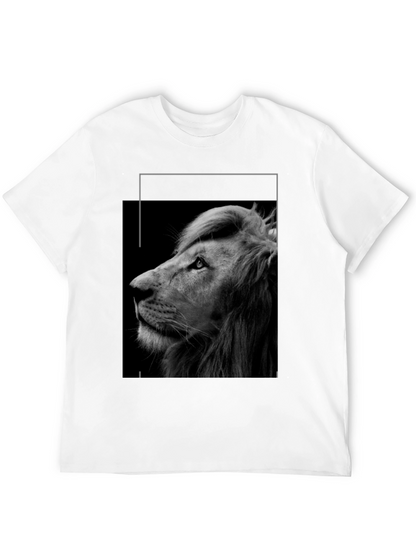Black Lion Graphic Tee - Unisex Style