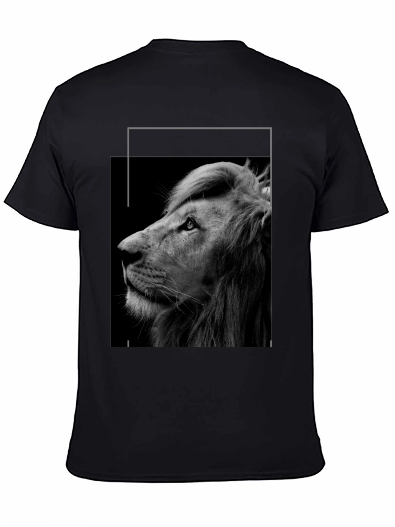 Black Lion Graphic Tee - Unisex Style