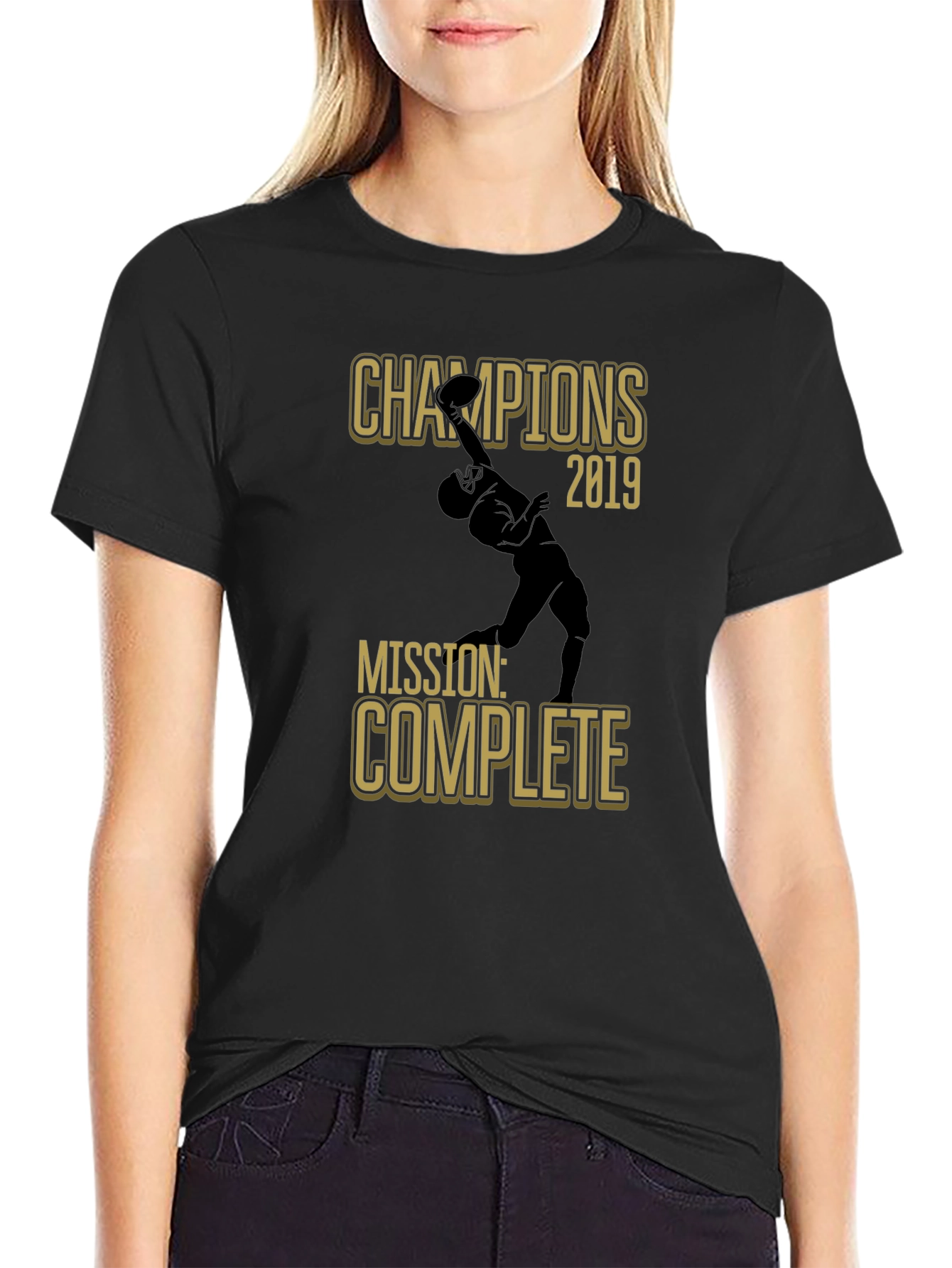 Champions 2019 Mission Complete Graphic T-Shirt