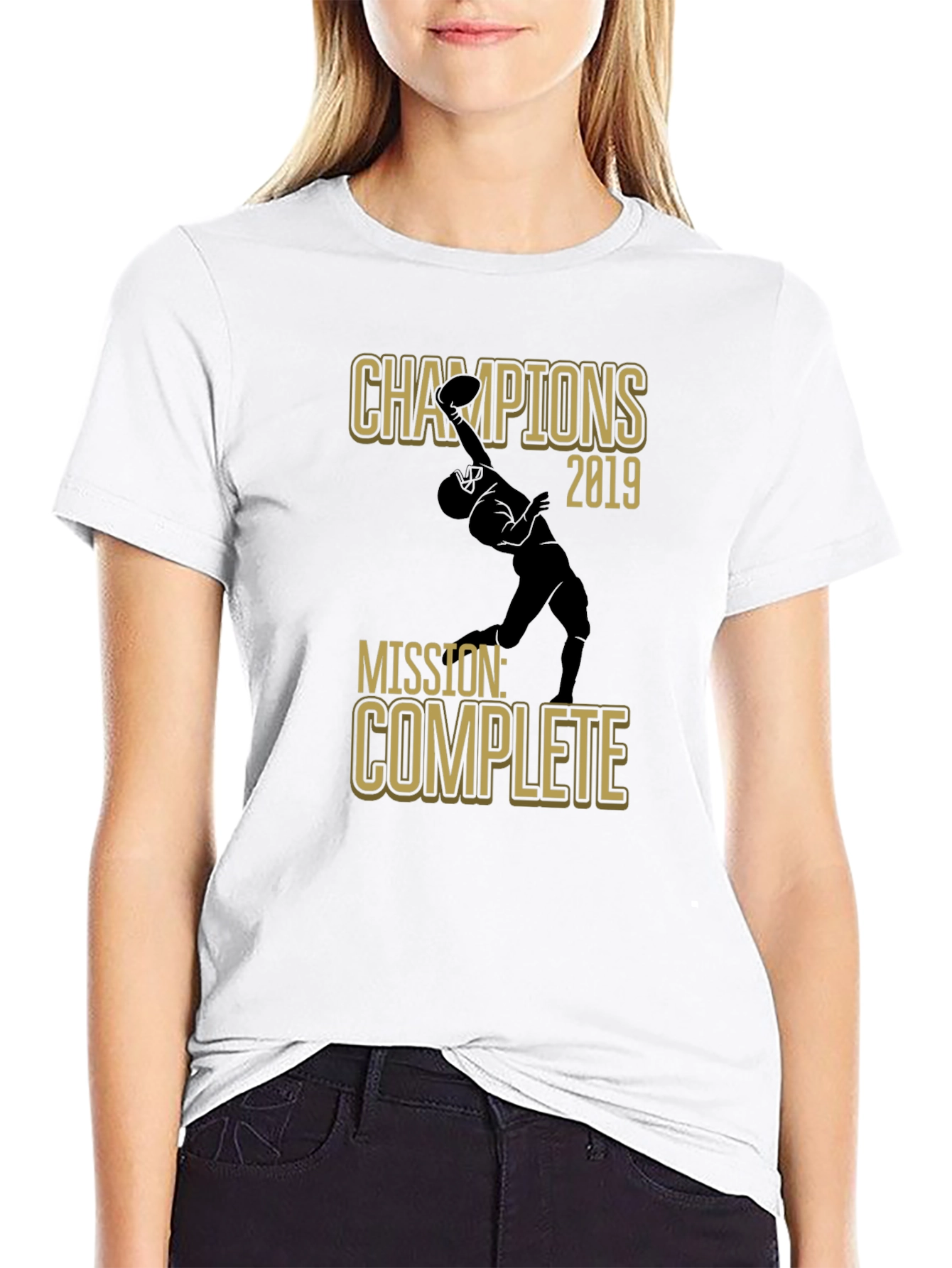 Champions 2019 Mission Complete Graphic T-Shirt
