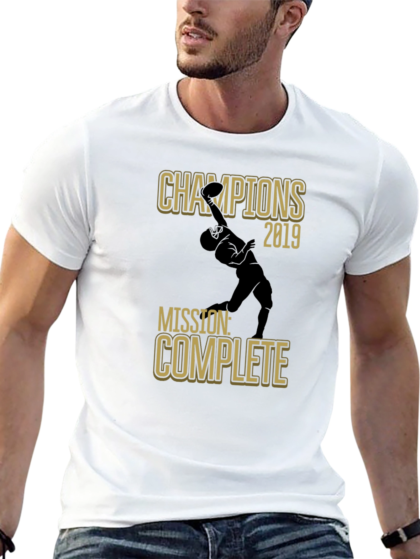 Champions 2019 Mission Complete Graphic T-Shirt