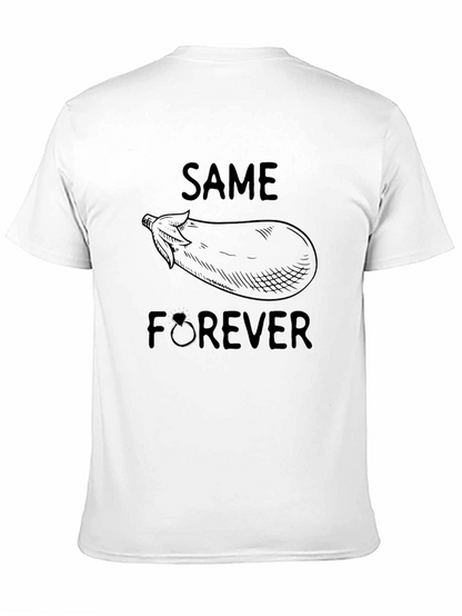 Same Eggplant Forever Graphic T-Shirt